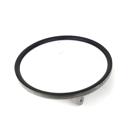 Truck-Lite 7.5 In., Black Stainless Steel Convex Mirror, Round, Universal Mount 97816